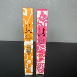 Yara Orange and Pink Perfume Set